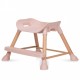 Scaun de masa 4 in 1 Kidwell EATAN Wood Pink