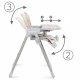 Scaun de masa multifunctional Kidwell BENO - Beige