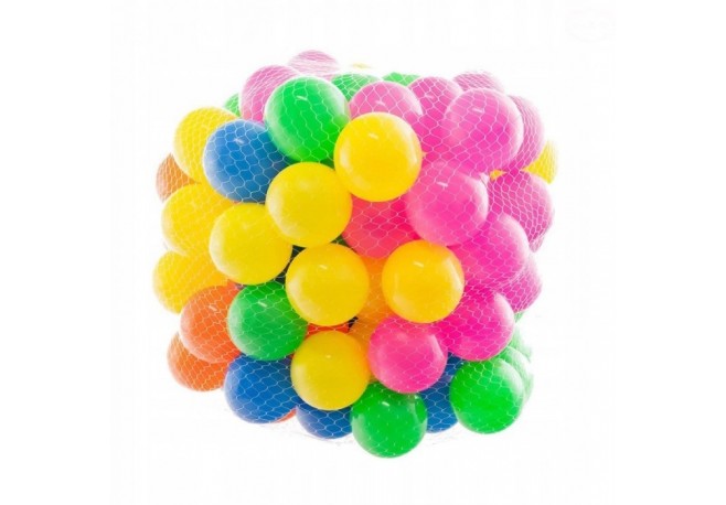 Set 100 bile colorate pentru diverse activitati EURObaby Z60-100