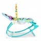 Balansoar cu vibratii 2 in 1 Ecotoys 8615 - Turcoaz