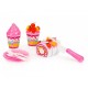 Set tort aniversar cu accesorii 125 de elemente Ecotoys HC441048