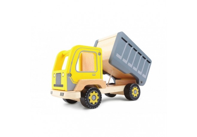 Masinuta tip basculanta din lemn pentru copii Ecotoys 2455