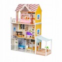Casuta de papusi din lemn pentru copii Ecotoys W06A412