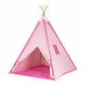 Cort indian teepee de joaca pentru copii tip wigwam Ecotoys - Roz
