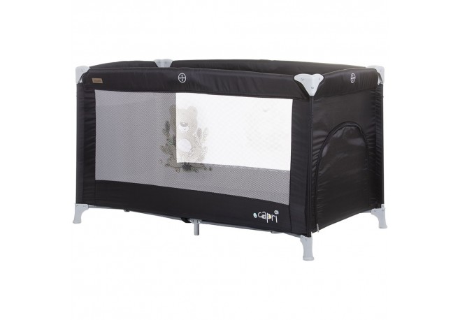 Patut pliabil Chipolino Capri ebony