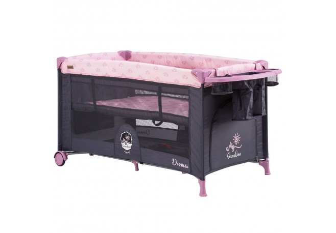 Patut pliabil Chipolino Dorme peony pink