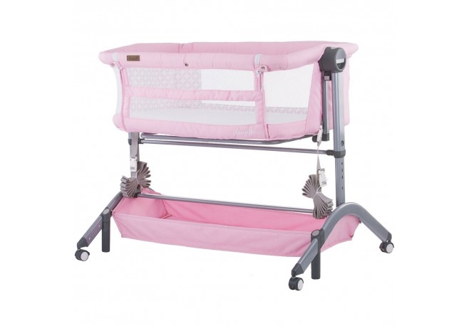 Patut Co-Sleeper Chipolino Amore Mio peony pink