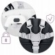 Scaun de masa pentru copii Nukido Tulo 700403 - Negru