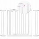 Poarta siguranta 75-105 cm Nukido 718100 - Alb