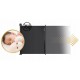 Bariera de protectie pentru scari si usi 50-140 cm Nukido 718400 - Negru