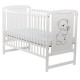 BabyNeeds - Patut din lemn Timmi 120x60 cm Din lemn de pin si mdf Stabil si rezistent Inaltime saltea reglabila pe 3 nivele Late