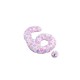 BabyNeeds - Perna multifunctionala Enjoy Cu husa detasabila din bumbac Floricele mov