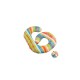 Babyneeds - Perna multifunctionala Enjoy Cu husa detasabila din bumbac Curcubeu