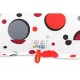 BabyNeeds - Perna 3 in 1 pentru gravide si bebelusi Soft Plus Cu husa detasabila din bumbac Bulinute rosii