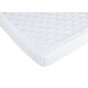 BabyNeeds - Cearceaf cu elastic 140x70 cm Alb