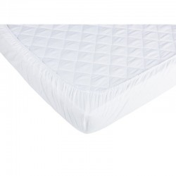 BabyNeeds - Cearceaf cu elastic 140x70 cm Alb