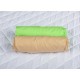 BabyNeeds - Set 2 cearceafuri cu elastic 120x60 cm Cappuccino+Verde