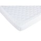 BabyNeeds - Set 4 cearceafuri cu elastic 140x70 cm Cappuccino+Crem+Alb+Verde