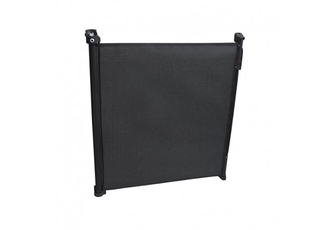 Lionelo - Poarta de siguranta cu suruburi Tulia  Textila Retractabila din Poliester 140 cm Conform cu standardul european de sec