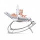 Balansoar multifunctional cu sunete si jucarii Kidwell Pino - Gri - Resigilat (Ambalaj deteriorat)