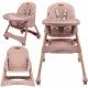 Scaun de masa 2 in 1 Kidwell KARIMI - Roz