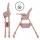 Scaun de masa 2 in 1 Kidwell KARIMI - Roz