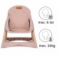 Scaun de masa 2 in 1 Kidwell KARIMI - Roz