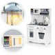 Bucatarie din lemn cu sunete lumini si accesorii Ecotoys TL10181 - Resigilat