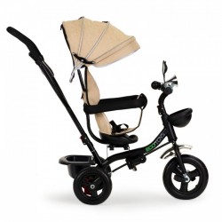 Tricicleta cu sezut rotativ Ecotoys JM-066-9 - Bej - Resigilat