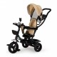 Tricicleta cu sezut rotativ Ecotoys JM-066-9 - Bej - Resigilat