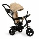 Tricicleta cu sezut rotativ Ecotoys JM-066-9 - Bej - Resigilat