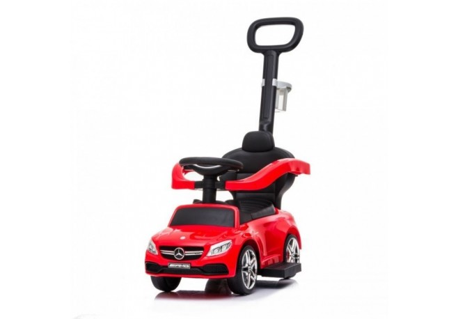Masinuta de impins cu maner Mercedes Ecotoys 639 - Rosu