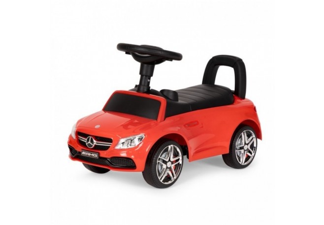 Masinuta de impins cu sunete Mercedes Ecotoys 638 - Rosu