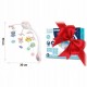 Carusel muzical pentru patut cu proiector sunete si jucarii Ricokids RK-813 - Roz
