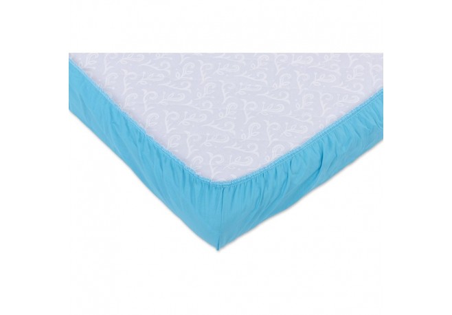 BabyNeeds - Cearceaf cu elastic 140x70 cm Bleu