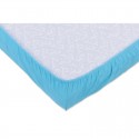 BabyNeeds - Cearceaf cu elastic 140x70 cm Bleu