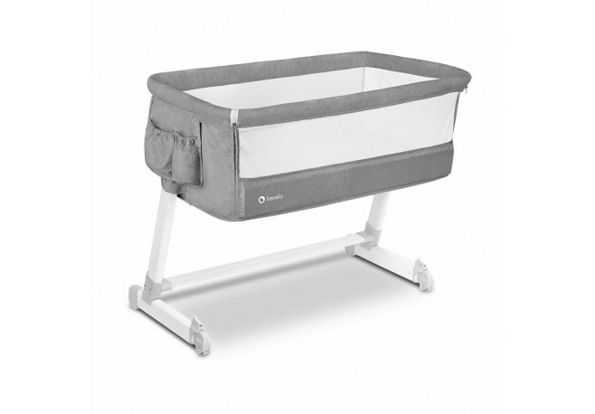 Lionelo - Patut co-sleeper Theo 2 in 1 Cu setare unghiulara Reglabil in 5 pozitii pe inaltime Conform cu standardele europeane d