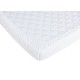 BabyNeeds - Set 2 cearceafuri cu elastic 140x70 cm Alb+Bleu