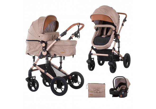 Carucior Chipolino Camea 3 in 1 humus