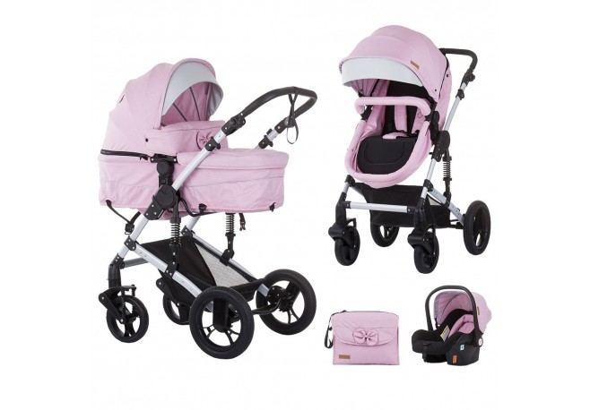 Carucior Chipolino Camea 3 in 1 blush
