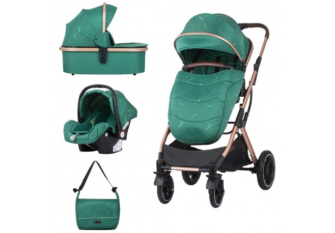 Carucior Chipolino Zara 3 in 1 avocado