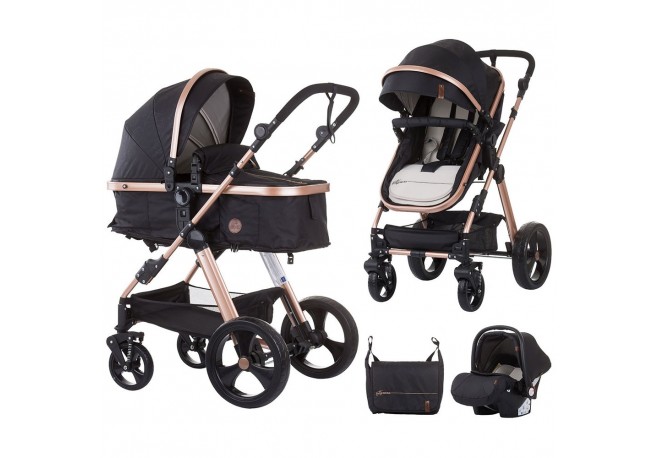 Carucior Chipolino Havana 3 in 1 raven