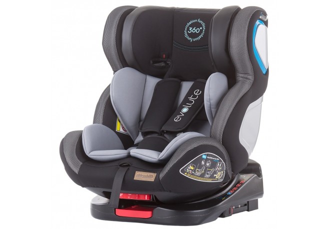 Scaun auto Chipolino Evolute 0-36 kg asphalt cu sistem Isofix