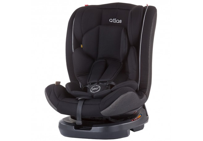 Scaun auto Chipolino Atlas 0-36 kg carbon cu sezut rotativ