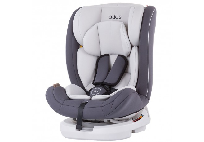 Scaun auto Chipolino Atlas 0-36 kg asphalt cu sezut rotativ