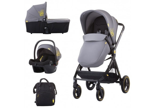 Carucior Chipolino Elite 3 in 1 asphalt