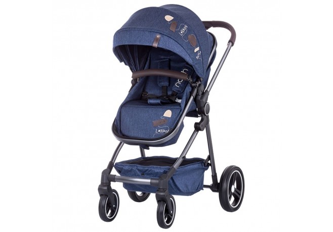 Carucior Chipolino Noah 2 in 1 blue denim
