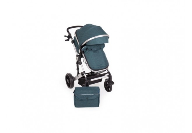 Carucior 2 in 1 Darling Green Silver