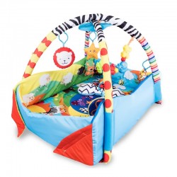 Lionelo - Salteluta interactiva Anika  Cu jucarii Conform cu standardul european de securitate EN71 Multicolor
