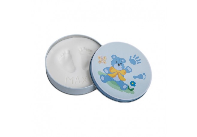 Baby HandPrint - Mulaj amprente in cutie cadou Dream Box Non-toxic Conform cu standardul european de siguranta EN 71-3:2019 Alba